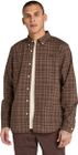 Mens Stretch Poplin Check Shirt