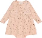 Body Dress LS AOP Rib