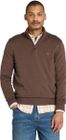 Mens Cotton YD 1/4 Zip Sweater