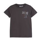 OUT Tshirt W. 2 Print Short Sleeve 742429