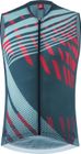Men Bike Sleeveless Jersey Full Zip Vent Mid