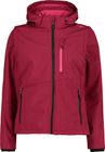 Woman Jacket Zip Hood With Detachable Sleeves