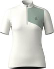 Women Bike Jersey Half Zip Skys Block Mid