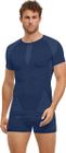 Herren Tight Fit-shirt Warm