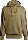 Essentials Three Stripes Fleece Hoodie