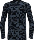 The Merino Warm Jacquard Crew Neck Base Layer top