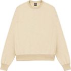 Slub Effect Crew Neck Sweatshirt
