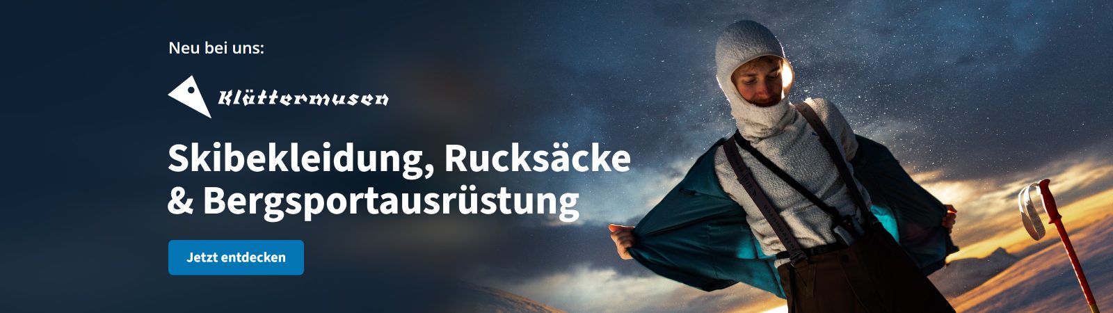 Neu bei SportFits: Klättermusen aus Schweden