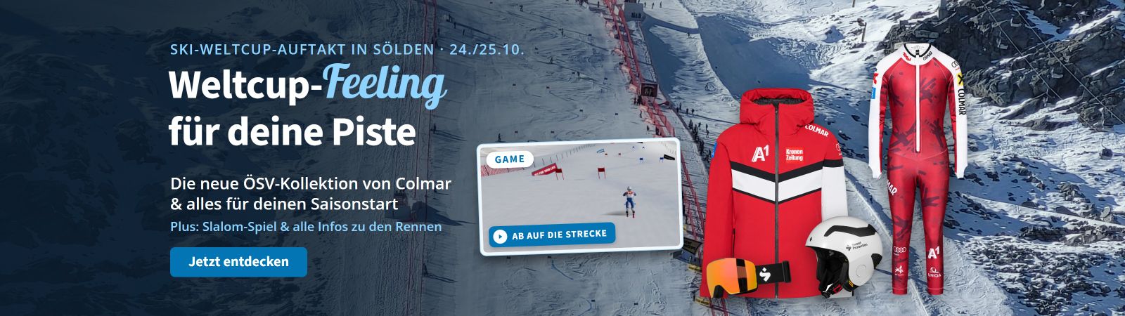 Weltcup-Feeling für deine Piste: die neue ÖSV-Kollektion von Colmar zum Weltcup-Auftakt in Sölden