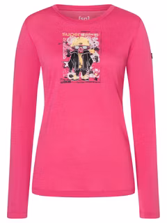 Super.Natural W Crazy Mouse LS Damen T-Shirt für sämtliche Outdoor Aktivitäten