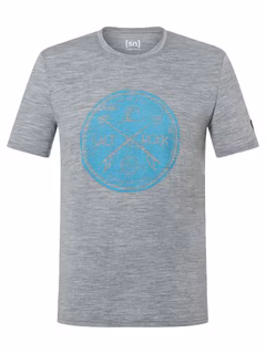 Super.Natural M Salt & Rock Tee Herren T-Shirt für sämtliche Outdoor Aktivitäten