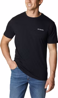 Columbia Barton Springs Short Sleeve Graphic Tee Herren T-Shirt für sämtliche Outdoor Aktivitäten