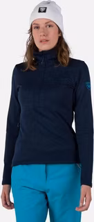 Rossignol W Blackside Fleece Half Zip Damen Midlayer