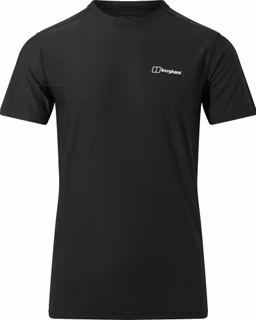 Berghaus 24/7 Short Sleeve Tech T-Shirt für Herren - Schwarz Herren Sportunterwäsche
