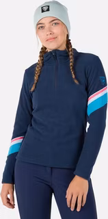 Rossignol W Strawpile Fleece Half Zip Damen Midlayer