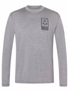Super.Natural M LIL Anchor BIO J LS Herren T-Shirt für sämtliche Outdoor Aktivitäten