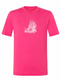 Super.Natural K Flower Sneakers Tee Unisex T-Shirt für sämtliche Outdoor Aktivitäten