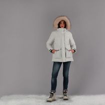 Woman Parka Zip Hood