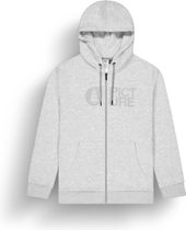 Basement Flock Zip Hoodie