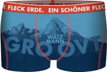 Boxershorts DER Watzmann Groovt Hellblau