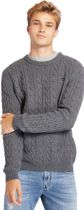 Mens Cable Crew Neck Sweater