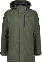Man Parka Snaps Hood