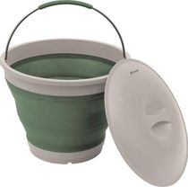 Collaps Bucket Round W/Lid Shadow Green