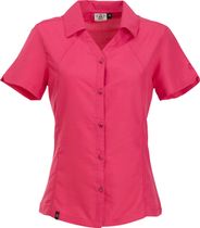 Funktions-Bluse Nadine , Kurzarm, Umlegekragen