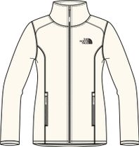 Womens 100 Glacier Full Zip
