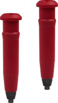 Ferrule Alp Long Red, HM tip 10 mm