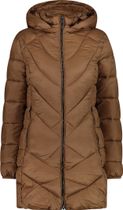 Woman Parka Snaps Hood