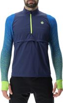 MAN Running Exceleration Windproof Shirt Long SL ZIP UP