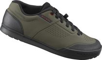 SH-GR5E Gravitiy Schuhe Flatpedal, Schn?rung, Olive