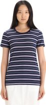 W Wave Short Sleeve Tee Stripe
