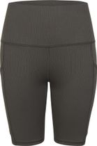 Hike Ribbed High-waist Shorts