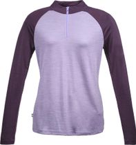 Tee W's Cristallo Zip Merino LS