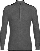 Men Lodge Long Sleeve Half Zip Sweater