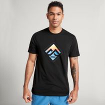 Horizon Print MNS Short Sleeve Tee