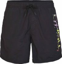 Cali Melted Print 16'' Swim Shorts
