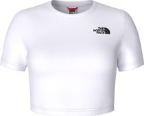 Womens Short Sleeve Essential Cropped Slim Tee