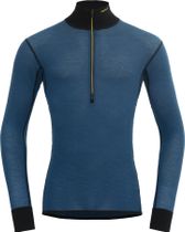 Wool Mesh 190 Zip Neck MAN