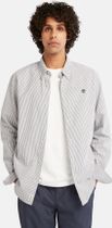 Mens LS Striped YD Seersucker Shirt