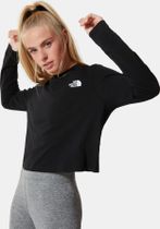 Womens LS Crop Tee