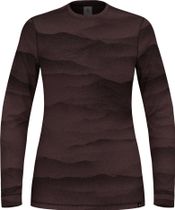The Merino Warm Jacquard Ridgeline Crew Neck Base Layer top