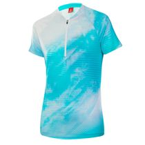 Women Bike Shirt Half Zip Cloudy