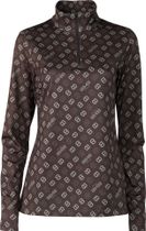 Monogram W 1/2 Zip
