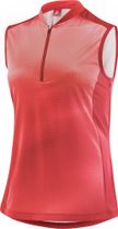 Women Bike Sleeveless Shirt Half Zip Cielo