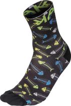 Green Fire Socks