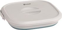 Collaps Bucket Square W/Lid Classic Blue