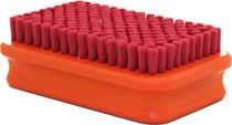 T190B Brush rect., Fine Red Nylon